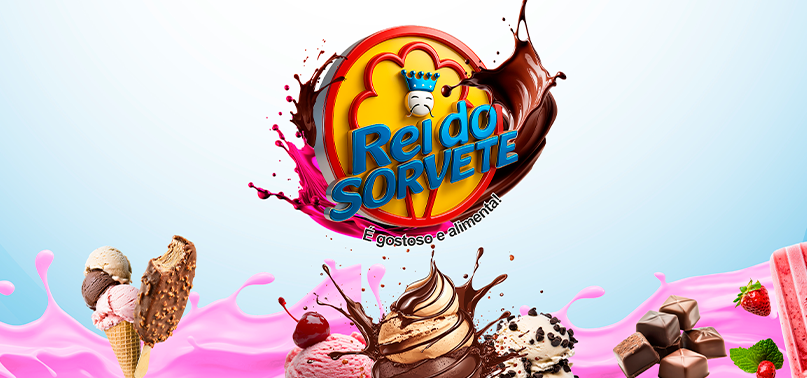 Banner Rei do Sorvete